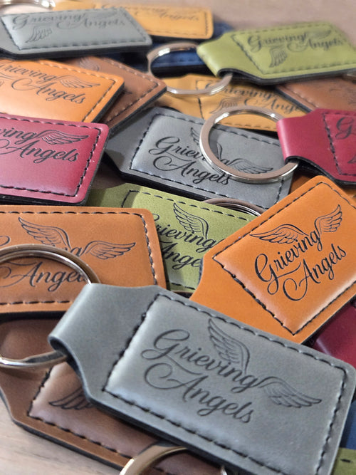 Grieving Angels Keychain