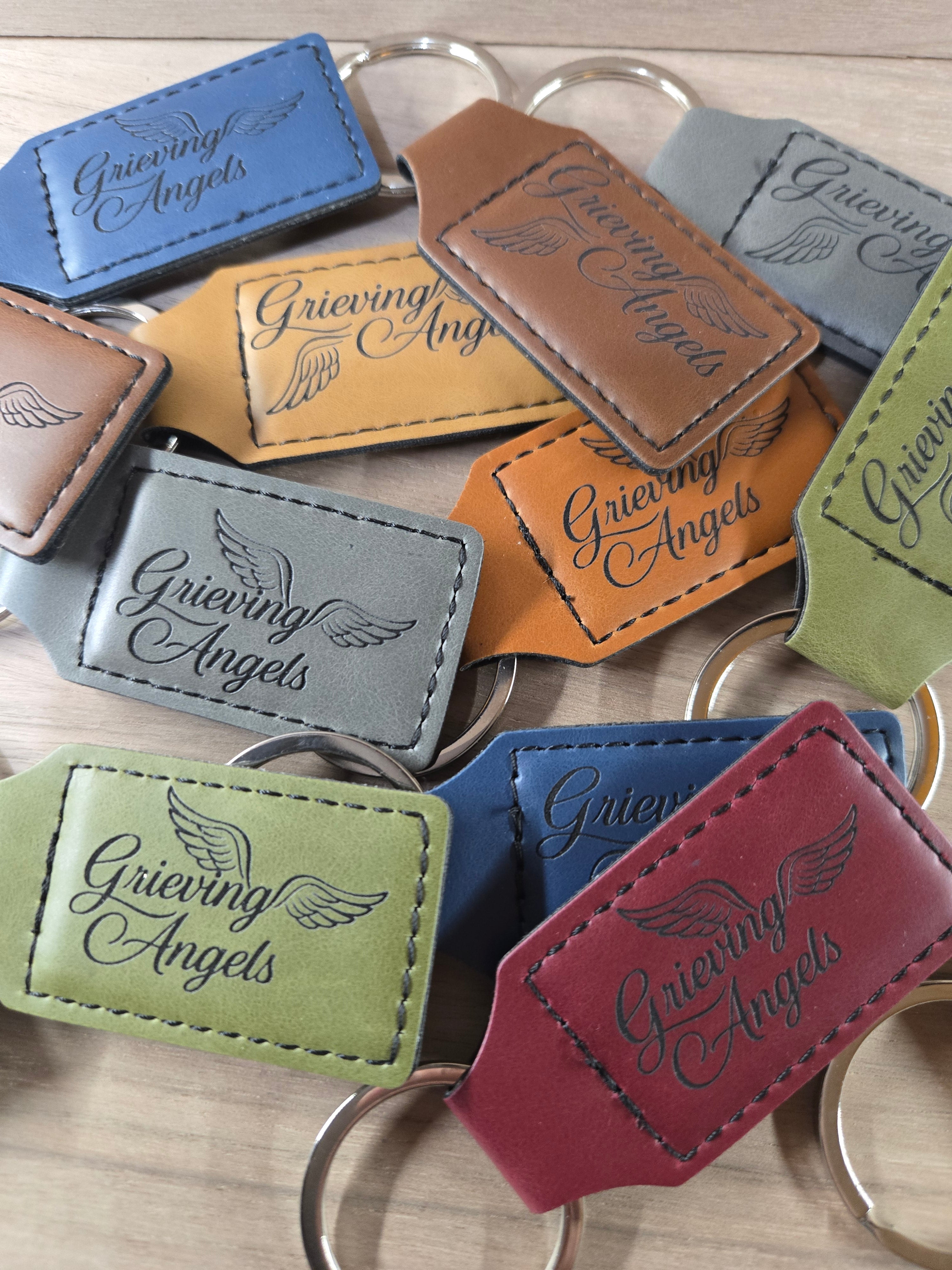 Grieving Angels Keychain