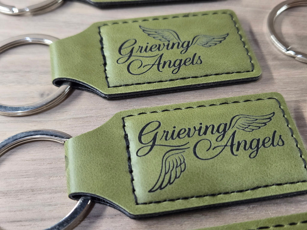 Grieving Angels Keychain