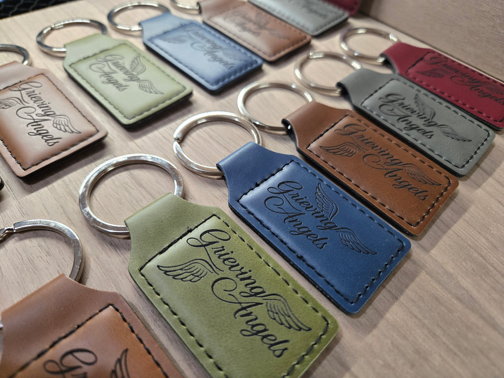 Grieving Angels Keychain