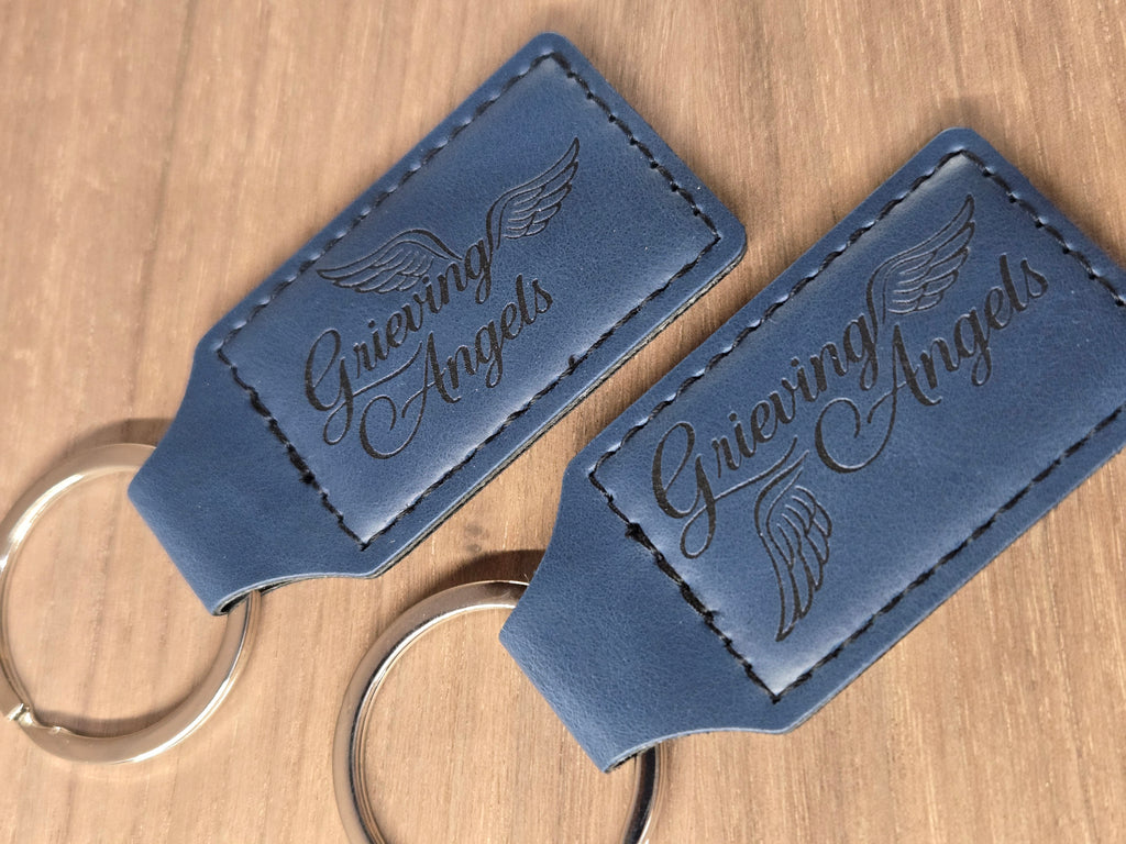 Grieving Angels Keychain
